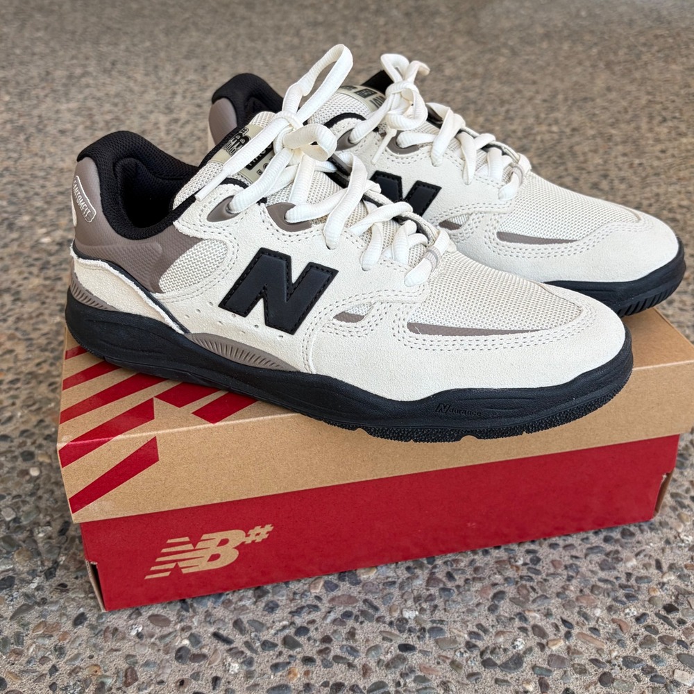 New Balance Numeric Tiago Lemos 1010 Sea Salt Black Skate Shoes NM1010NS M7 W8.5